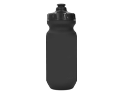 Botella de agua para ciclismo de 610 ml, PP, color negro, para exteriores.
