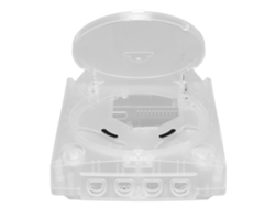 Cubierta De Plástico Translúcido Para Consola Sega Dreamcast Dc - Carcasa De Repuesto Retro