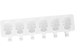 Moldes multiusos con forma de calavera para helado casero - Ideales para niños, niñas y adultos - Vayotoy