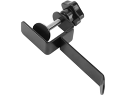 Soporte Para Auriculares De Aleación De Aluminio Con Estante De Escritorio Para Un Acabado Elegante.