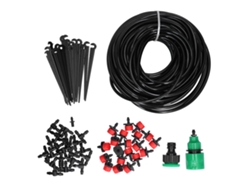 Kit de riego automático de 20 m con gotero ajustable