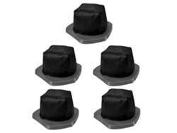 5 filtros de bolsa para aspiradora de mano compatibles con Shark Lv800 y Lv801.