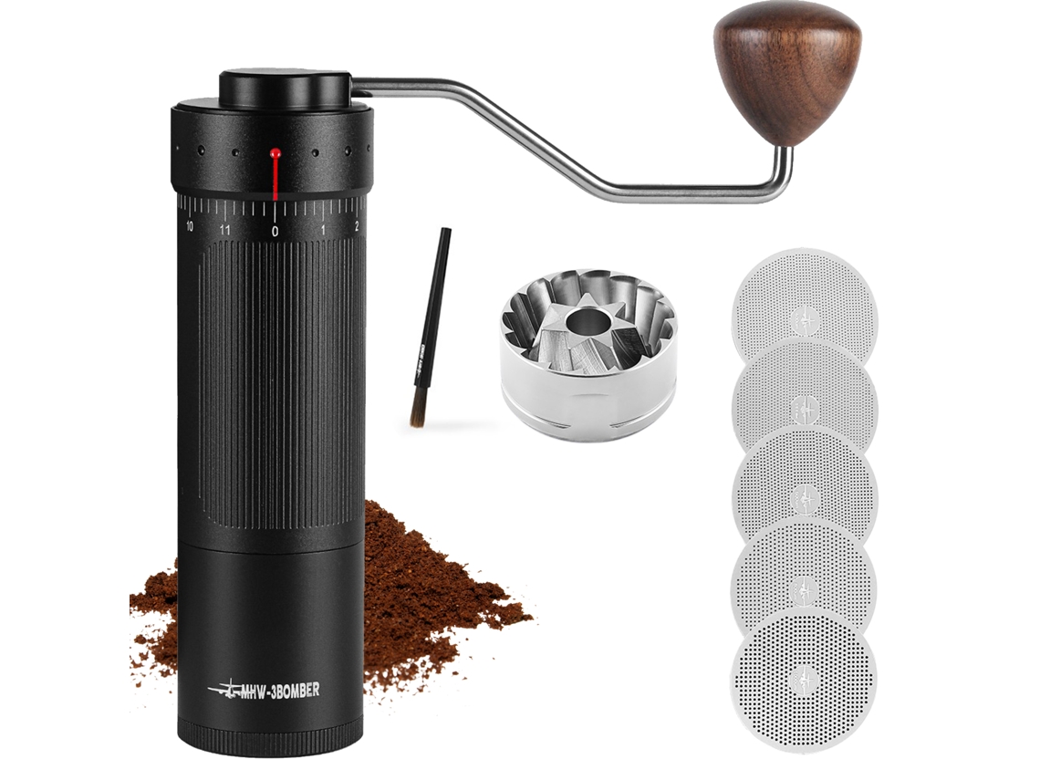 Molinillo de café manual antiadherente ajustable