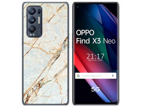 Carcasa Oppo Find X3 Neo TUMUNDOSMARTPHONE Dibujos Multicolor