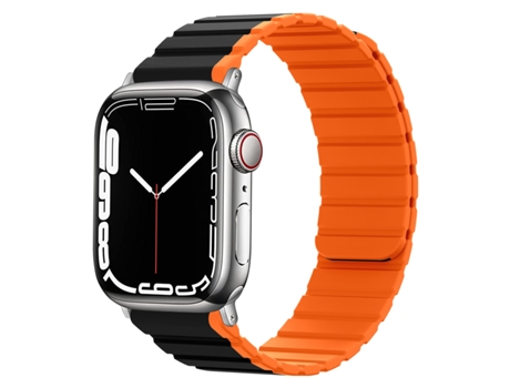 Correa para Smartwatch de Silicona Magnética Inteligente para Apple Watch Series 9, 8 y 7 41 mm / SE 3 y SE 2, 6 y SE y 5 y 4 40 mm / 3 y 2 y 1 38 m
