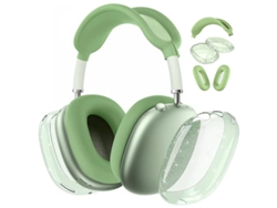 Funda Protectora Para Airpods Max, Tpu Y Silicona Transparente Y Suave, Resistente A Los Arañazos (verde) Czhhmart
