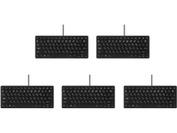 Teclado Bilingüe Usb/japonés Con Cable (5 Unidades) Para Tablet/pc/portátil/ios/android