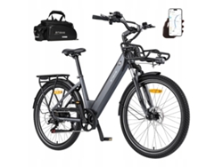 Bicicleta eléctrica Engwe P275 Se 250w 25 km/h con autonomía de 100 km, sensor de par inteligente y control mediante aplicación.