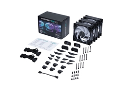 PHANTEKS D30 Pwm D-Rgb Negro Pack 3 Ventiladores 120Mm