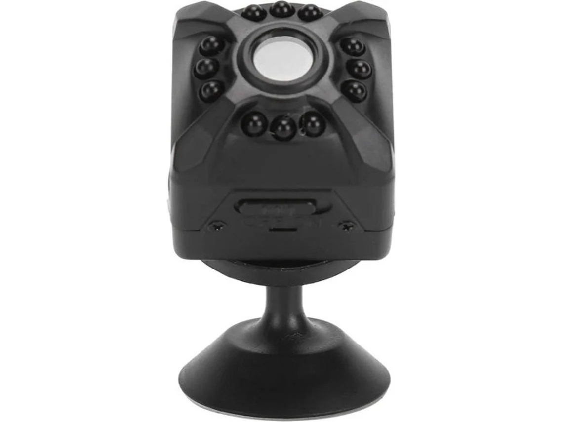 Mini cámara nocturna, cámara wifi de alta definición 1080P, ideal para el hogar, 64 GB, Yizhood (negra)