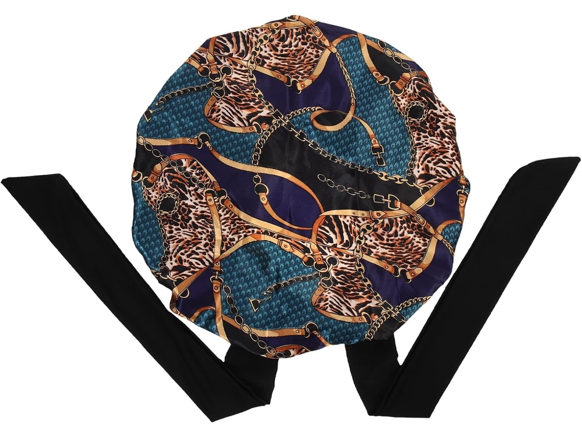 Gorro De Noche De Satén Elástico Y Cómodo Para Mujer, Talla Grande, Para Uso Nocturno Y Resistente A Las Manchas.