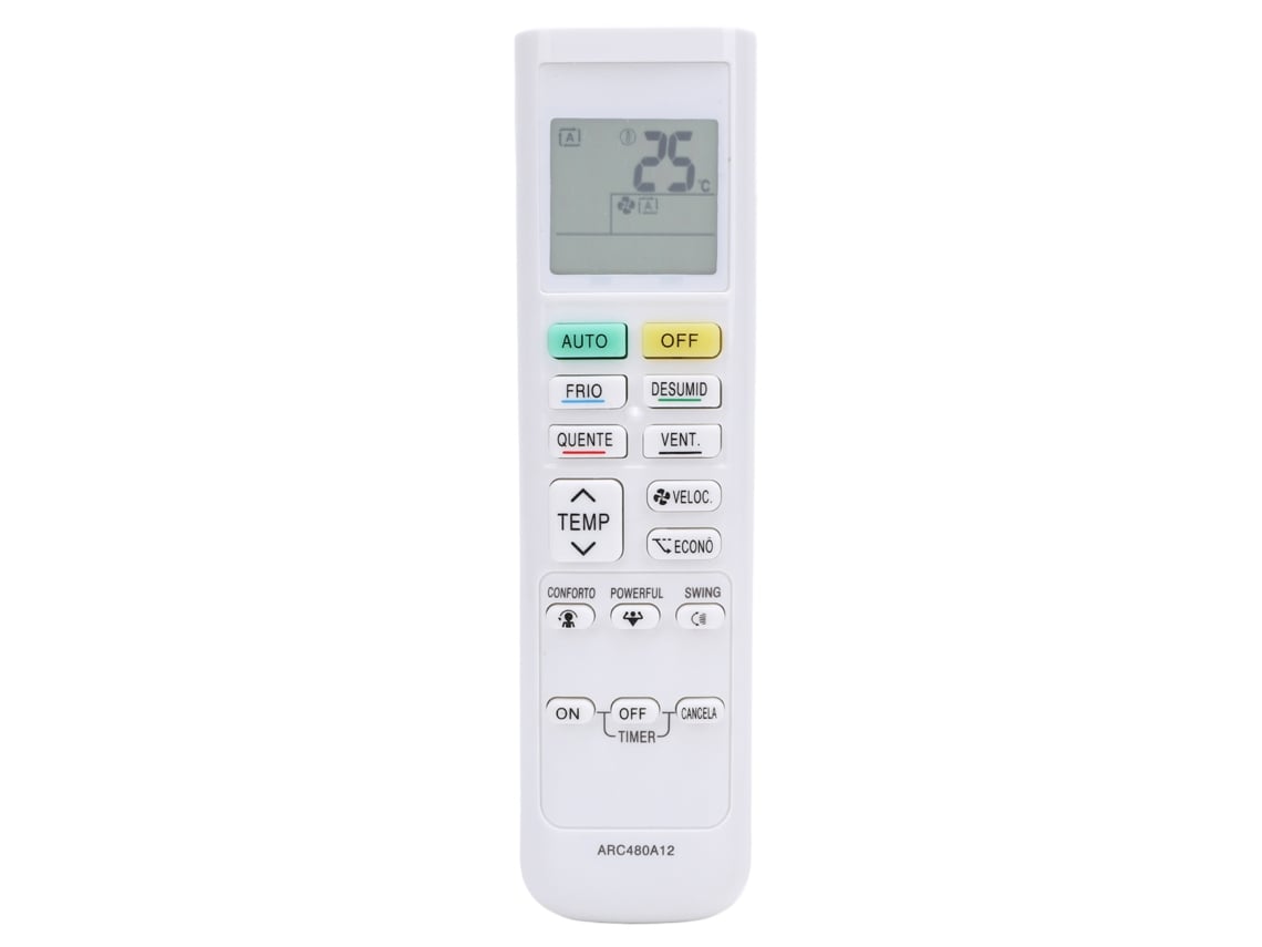 Controle Remoto De Ar Condicionado Arc480a12 Substituto Para Arc480a11 Arc480a13 Arc480a9 Arc480a49 Arc480a53 Arc480a55