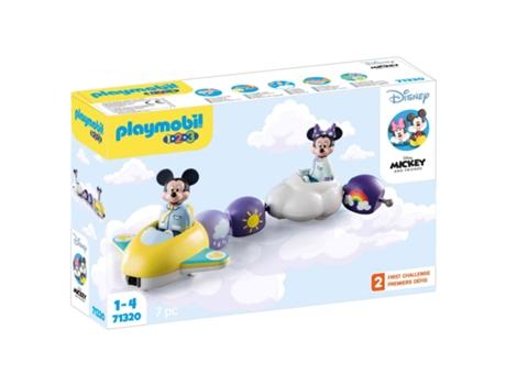 1 2 3 & Disney Mickey Y Minnie Tren Nube