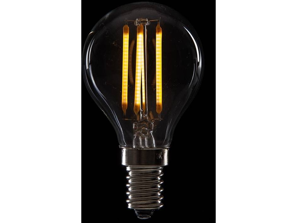 Bombilla LED E14 4W  288Lm 2000ºK Filamento G45 40.000H [WO-LF-G45-E14-4W-WW] GREENICE DECO