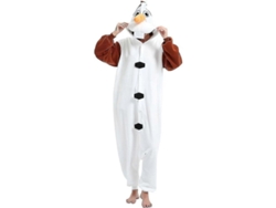 Pijama De Animal Para Adultos Onesie Olaf Talla X-large Para Halloween Y Navidad X-large Olaf