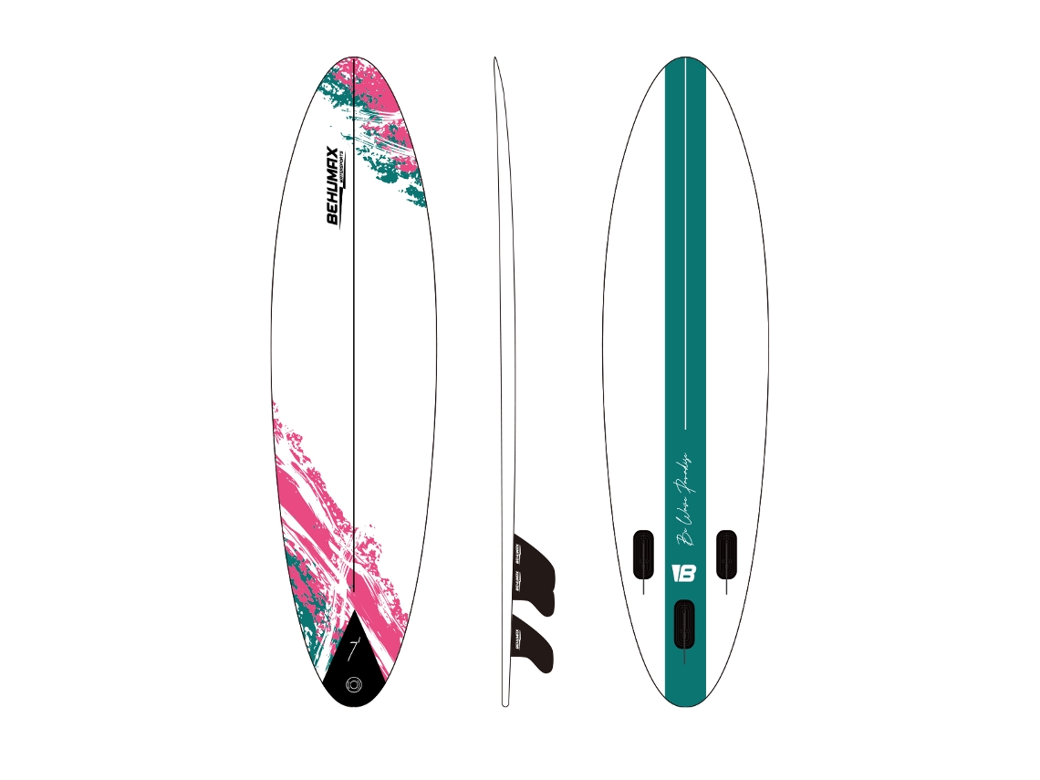 Prancha De Surf Evolutiva Be Wave Paradise 7 Behumax