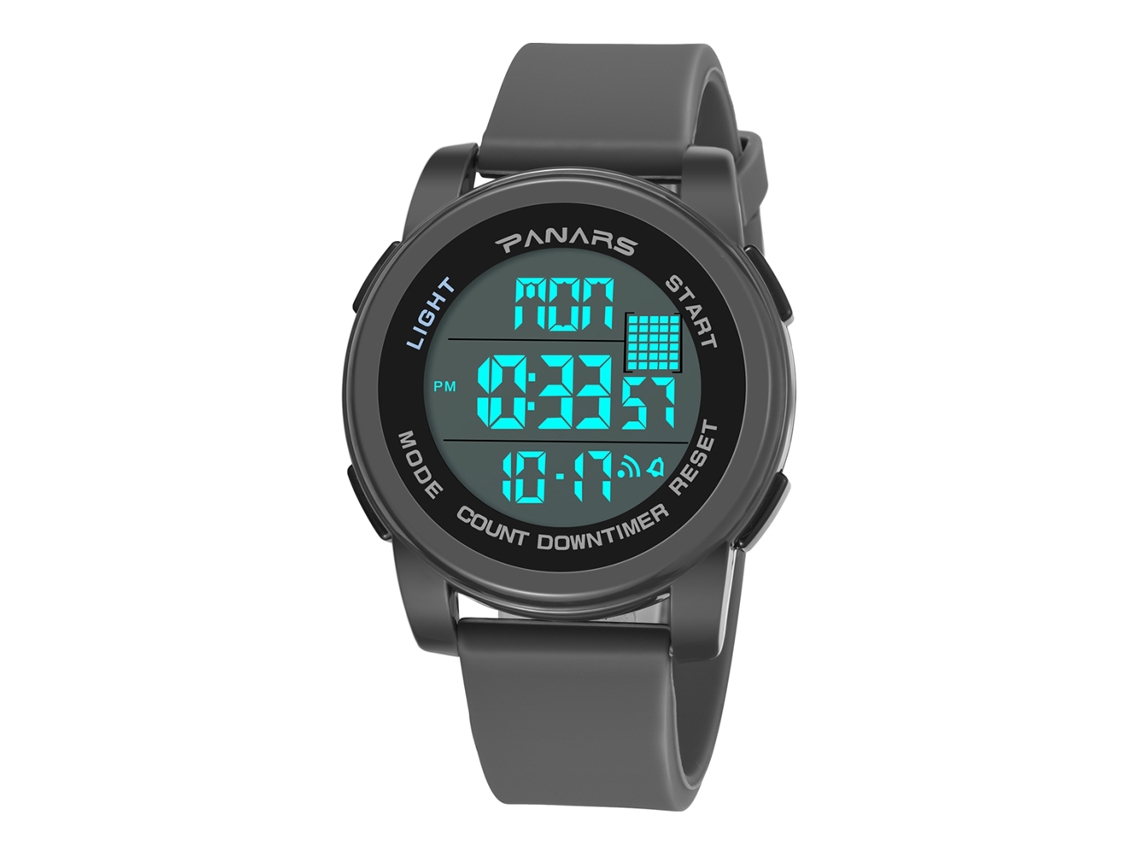 Reloj Deportivo Luminoso Para Hombre, Resistente Al Agua Hasta 50 M, Con Funciones Multifuncionales.