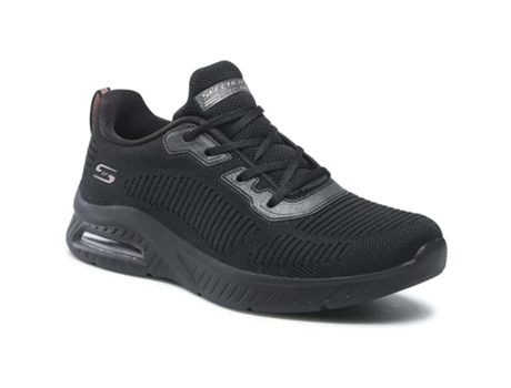 Zapatillas de Mujer SKECHERS Esquadrão Bobs Negra Encontro Multicolor (39.5)