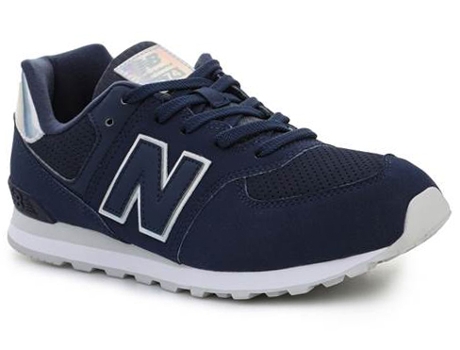 Zapatillas Deportivas NEW BALANCE 574 Para Niños (Azul Mariño - Tejido, Material Sintético -35,5)