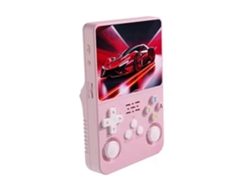 Consola de juegos portátil retro R36s con pantalla IPS de 3,5 pulgadas, joystick 3D dual, batería de 3200 mAh y 64 GB de almacenamiento. GOKOCO