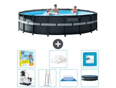 Piscina Tubular INTEX 26330GN-CB48 (26423 L - 549x132cm)