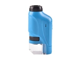 Ats-microscopio Portátil Para Niños Microscopio De Bolsillo Juguetes Científicos Kit Educativo Regalo De Cumpleaños Navidad