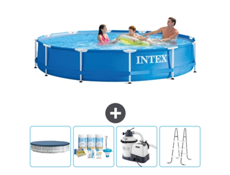 Piscina Tubular INTEX 28210NP-CB64 (6503 L - 366x76cm)
