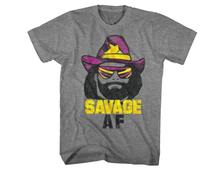 Camiseta ROCKINSTONE Savage AF Macho Man (S)