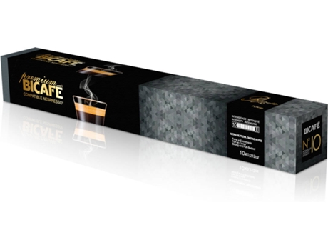 Cápsulas de Café BICAFÉ Premium Ristretto (10 cápsulas)