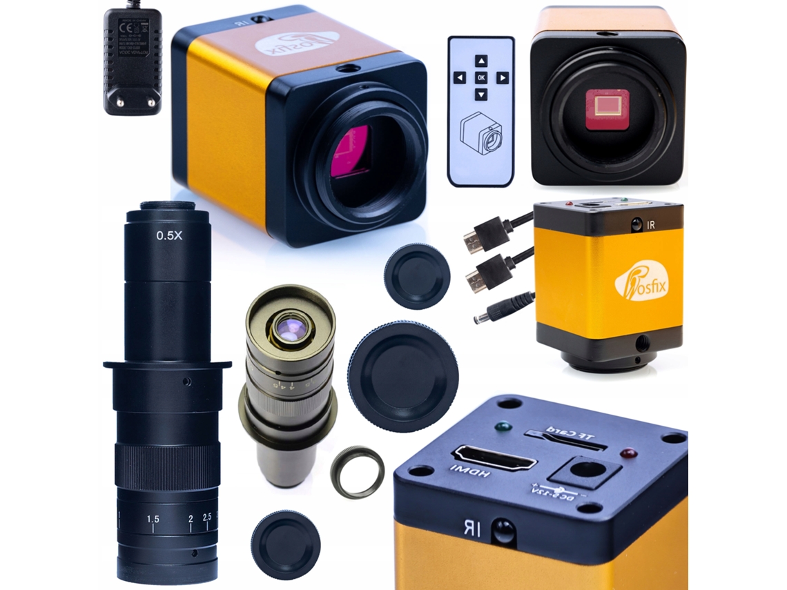 Microscopio Pegasus Pro 2 en 1 de 12 MP – Cámara HDMI de 12 MP | Lente de 180x | Alta precisión y calidad