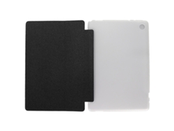 Funda ultrafina de TPU suave para tableta P25 de 10,1 pulgadas, color negro y dorado claro