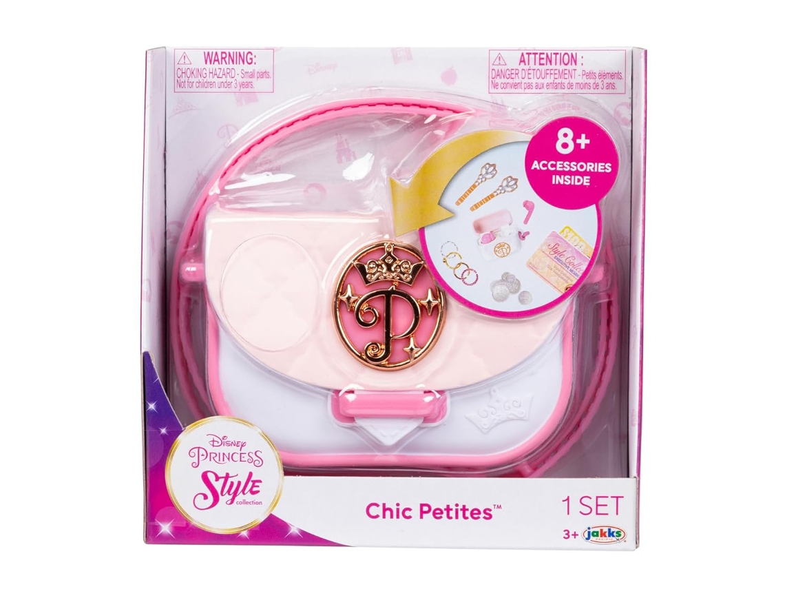 Disney Princess Mini Maleta Bella Con Accesorios Chic Petites Jakks Pacific