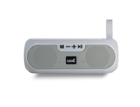 Altavoz Bluetooth portátil Cool Glasgow Grey 10W con panel solar Altavoces de música
