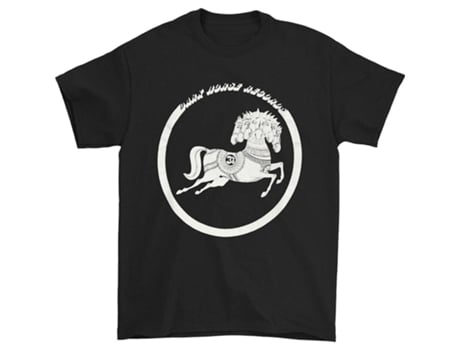 Camiseta ROCKINSTONE Dark Horse de George Harrison (XL)