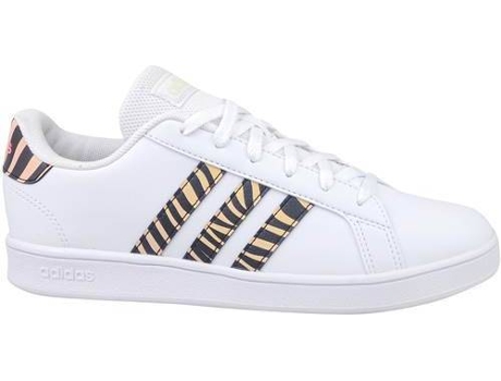 Zapatillas ADIDAS Grand Court Niños (38.6 - Blanco)