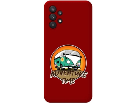 Carcasa Samsung Galaxy A32 5G TUMUNDOSMARTPHONE Adventure Time Rojo