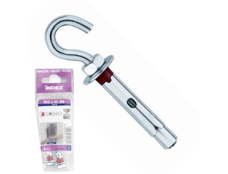 Blister anclaje ch-gancho cincado anc.ch-to 6-45 br.8