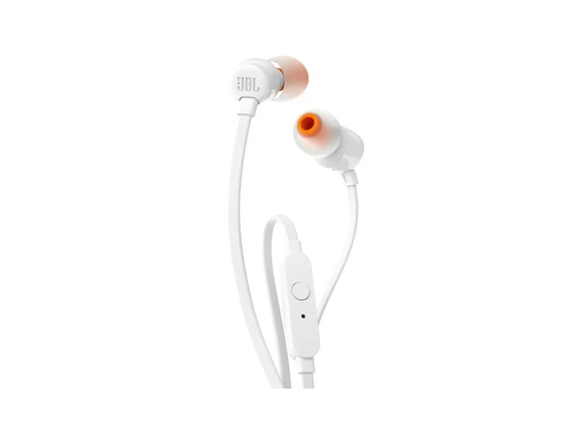 Jbl T110 White - Auriculares Inear Con Cable