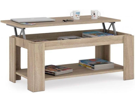 Mueble de Apoyo HABITDESIGN Canadian (Melamina - 100 x 43–54 x 50 cm)