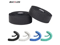 Cinta de agarre para bicicleta Bucklos, suave y absorbente de impactos para manillar de carretera y grava Vayotoy