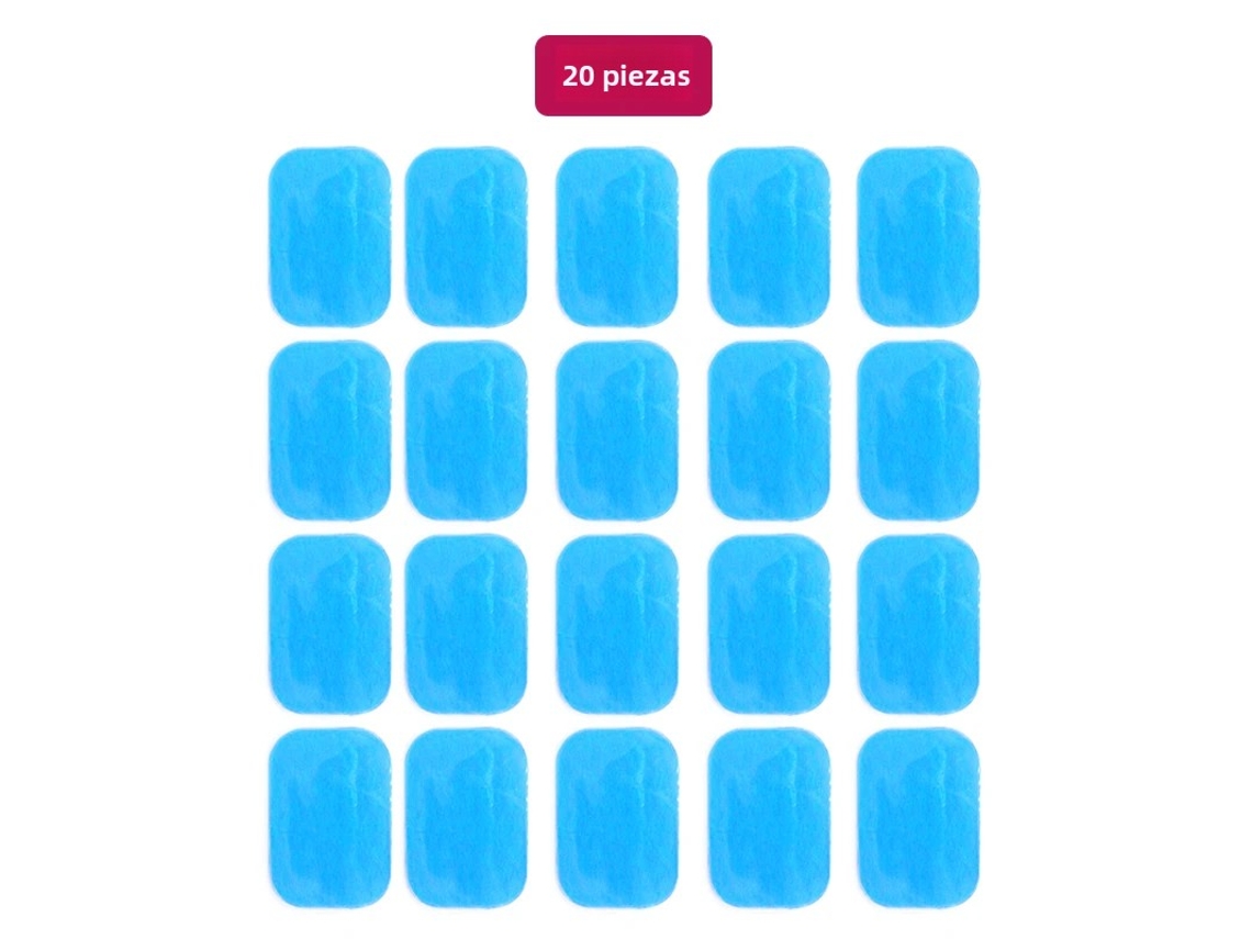(20 Piezas) Parche De Gel De Entrenamiento Para Masaje Relajante De 4 X 6 Cm