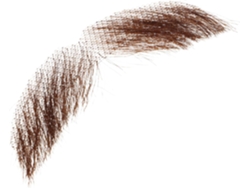 Bigote Falso Realista Ciieeo De Cabello Humano Castaño, Diseño Natural, Fácil Aplicación Para