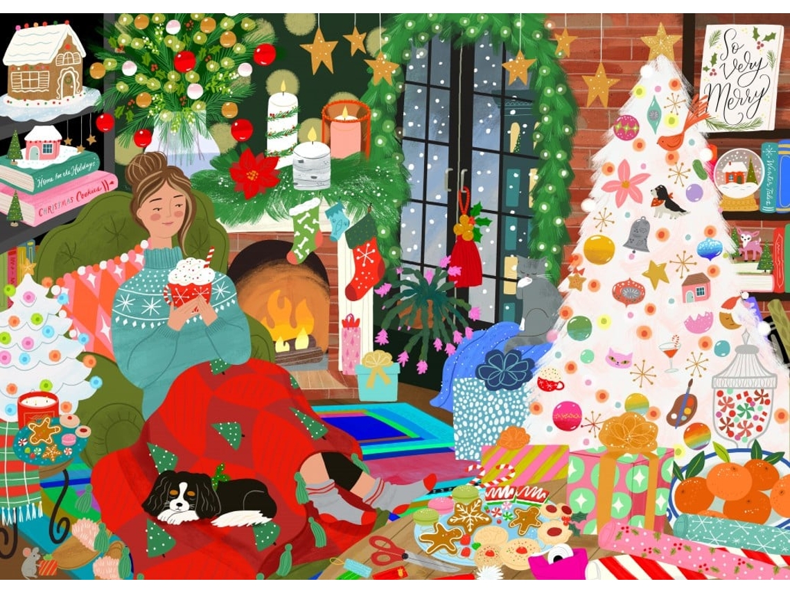 Rompecabezas navideño de la Paz con 1500 piezas: ¡el regalo perfecto para Navidad!
