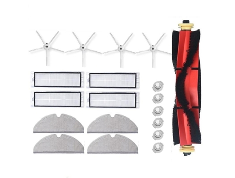 19pcs filtro hepa escovas principais escovas laterais para xiaomi roborock s5 max