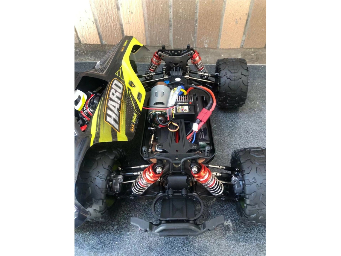 Dos Baterías wltoys 144002 Rtr 1/14 2.4g 4wd 50km/h Coche Rc Vehículos Con Motor De Escobillas Camión Con Luces Led Juguetes