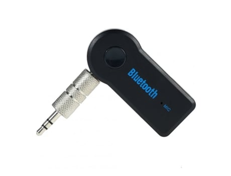 Adaptador de receptor de música estéreo de audio auxiliar inalámbrico Bluetooth de 3,5 mm para automóvil con micrófono para PC Versión B