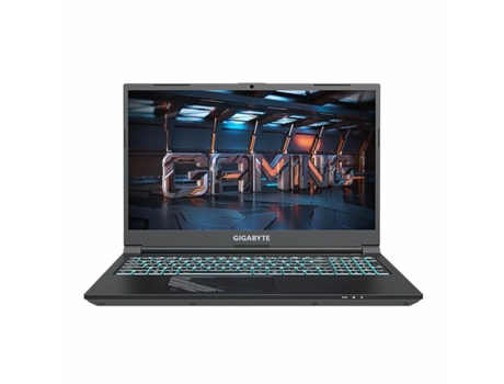 Laptop GIGABYTE G5 KF-E3ES313SH (Negro - 16 GB RAM - 512 GB SSD - 15,6 - Qwerty US - Intel Core i5 - Intel - Nvidia Geforce RTX 4060)