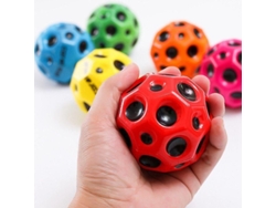 Pelota De Goma De Gran Rebote Con Sonido De Explosión, Pelota Sensorial Espacial Para Niños Y Adultos.