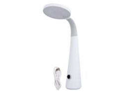 Lámpara De Escritorio Led Inalámbrica Recargable Con Cuello Y Brillo Ajustables Para Estudiar Y Para La Oficina.