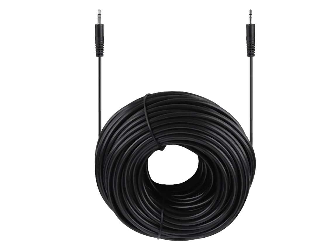 Cable De Audio Blindado, Macho A 3,5 Mm, Núcleo De Cobre, Para Altavoces